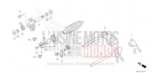 BARILLET DE SELECTION CB1000RAP de 2023